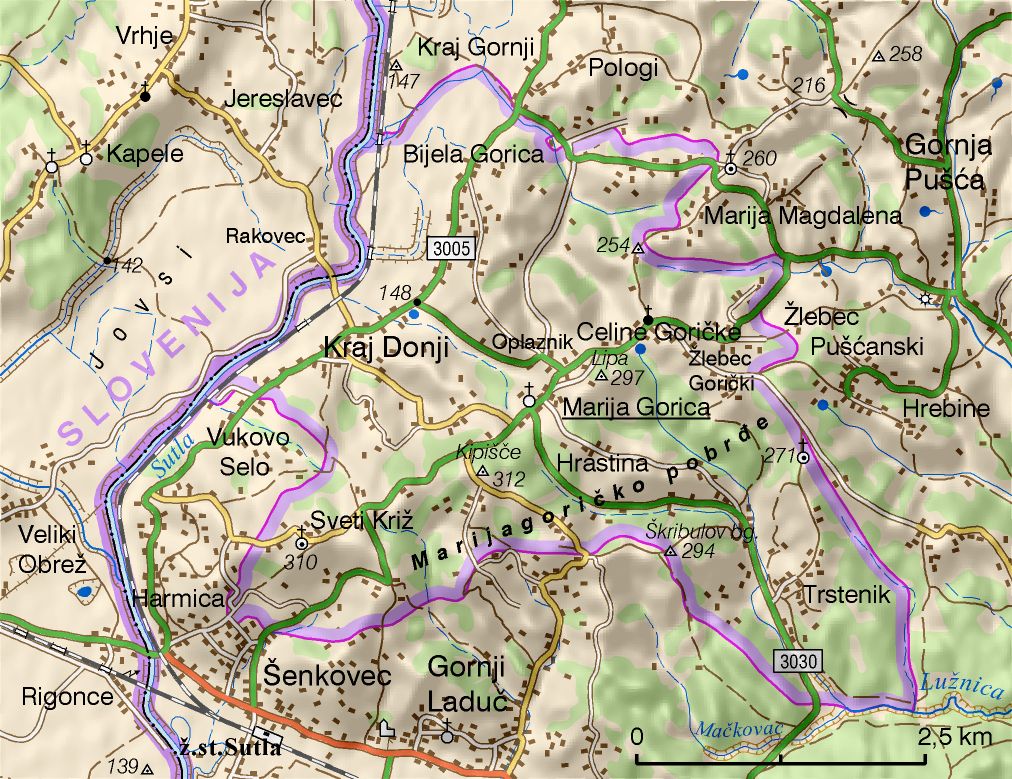 Marija Gorica (područje Općine)